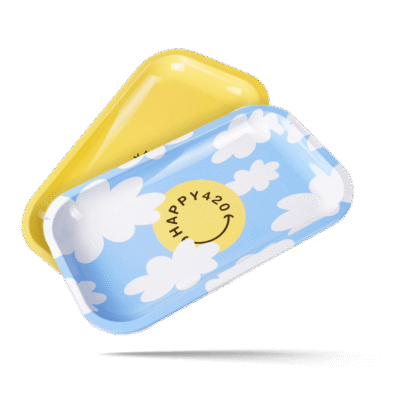 Rolling Tray - Happy420