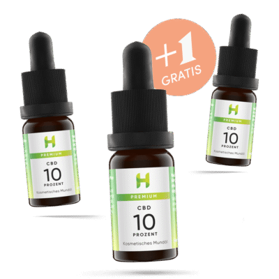 Hempamed CBD Öl 10% - 2+1 Spar-Angebot - Hempamed