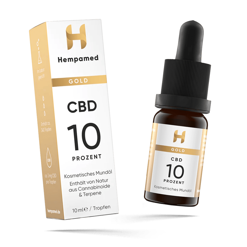 Hempamed CBD Öl Gold 10% - Hempamed