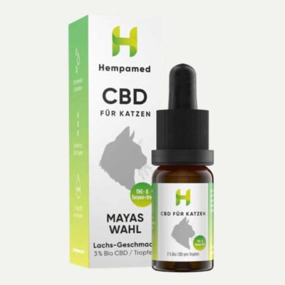 Hempamed CBD Öl für Katzen 3% - Mayas Wahl - Hempamed