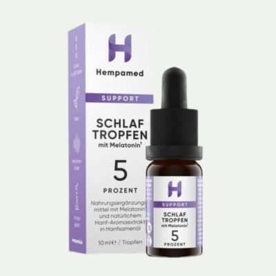 Hempamed Schlaftropfen mit Melatonin - Hempamed