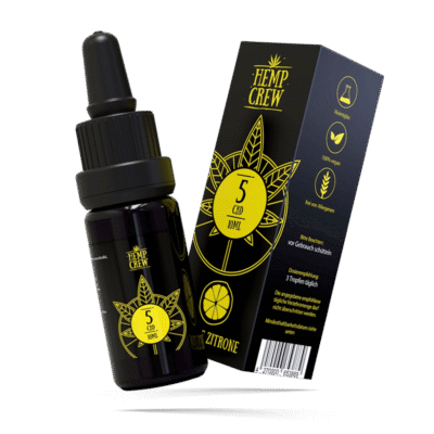 CBD Öl – Freche Zitrone – HempCrew
