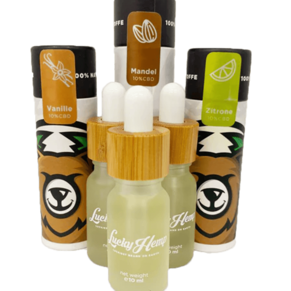 Probier-Set CBD Öle 10% - Lucky Hemp