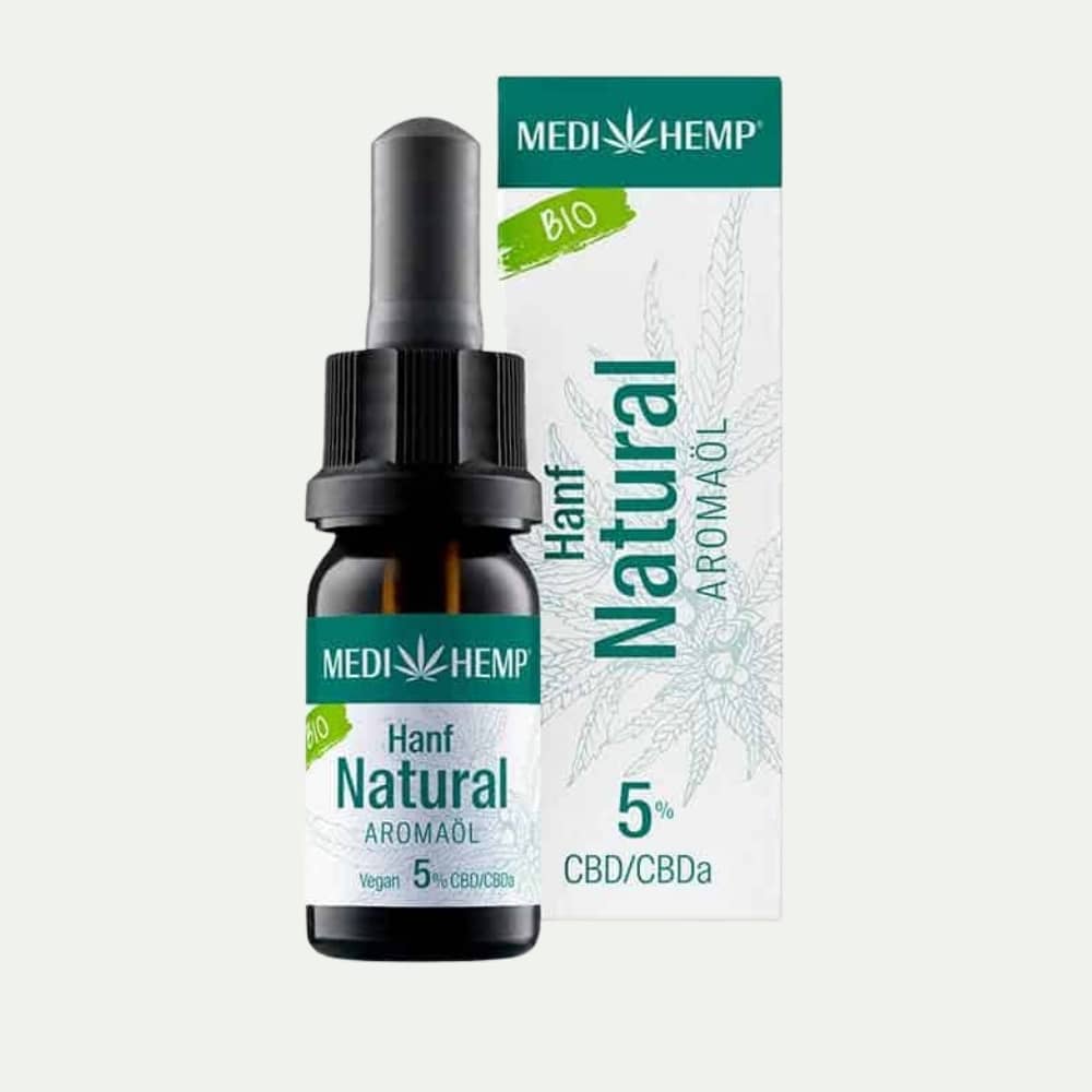 CBD Öl Bio Hanf Natural 5% - MEDIHEMP