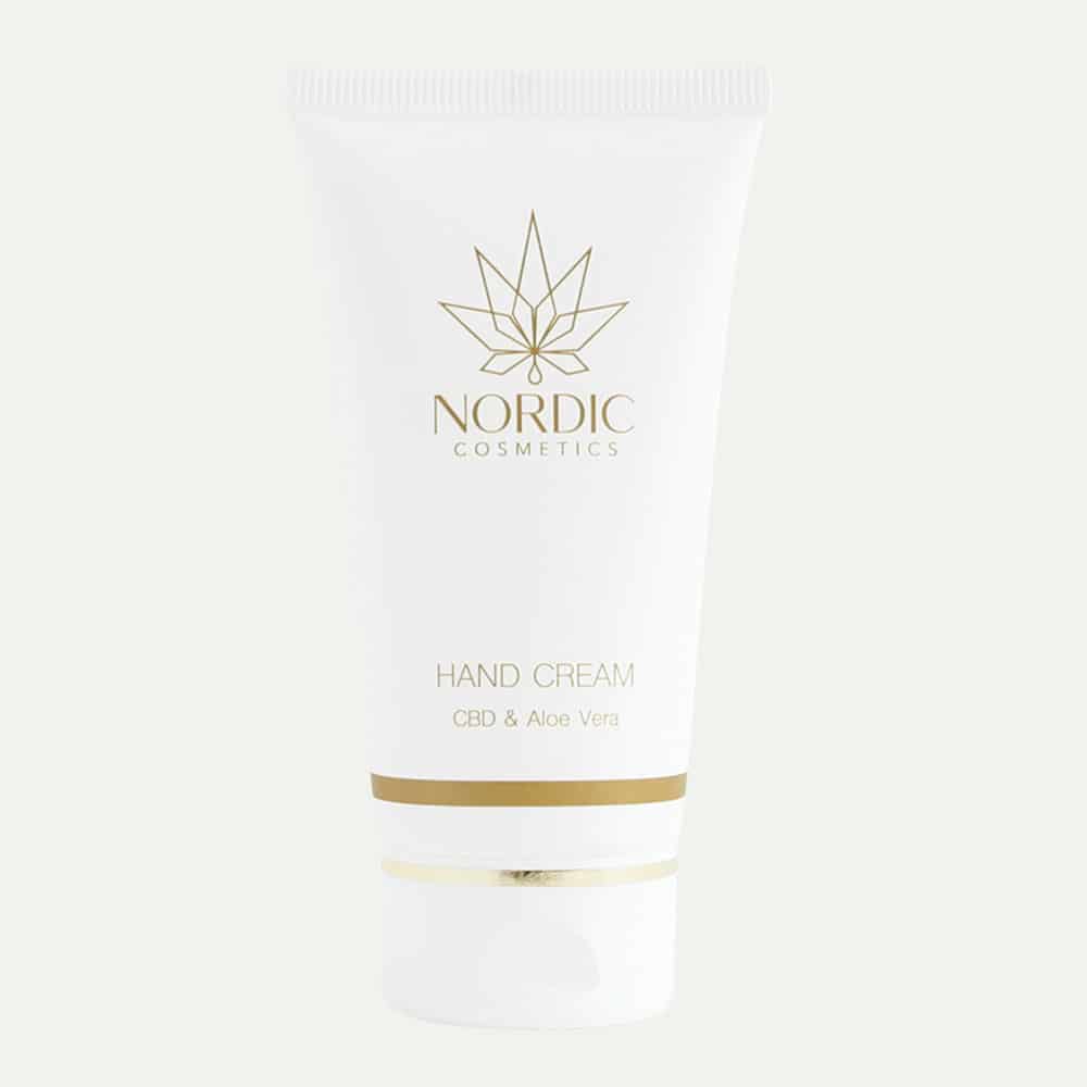 CBD Handcreme mit Aloe Vera - Nordic Cosmetics