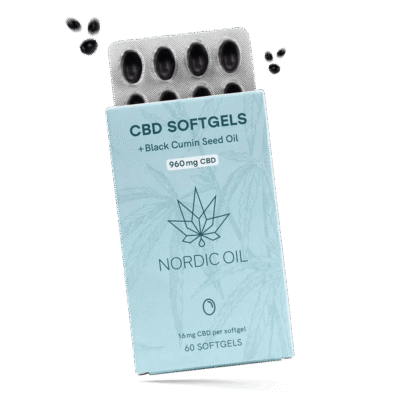 CBD Kapseln 10% - Nordic Oil