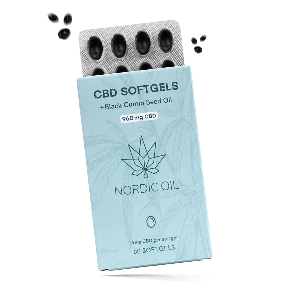 CBD Kapseln 10% - Nordic Oil