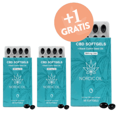CBD Kapseln - 2+1 Spar-Angebot - Nordic Oil