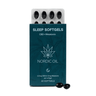 CBD Melatonin Kapseln - Nordic Oil