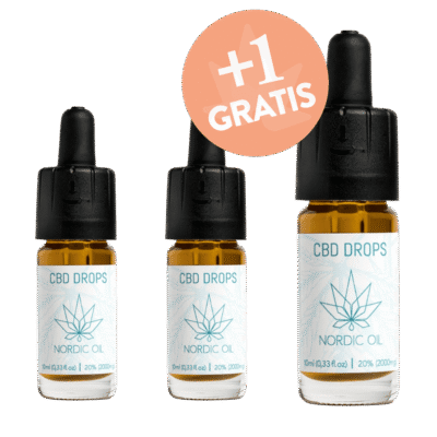 CBD Öl 20% - 2+1 Spar-Angebot - Nordic Oil