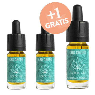 CBD Öl 5% - 2+1 Spar-Angebot - Nordic Oil