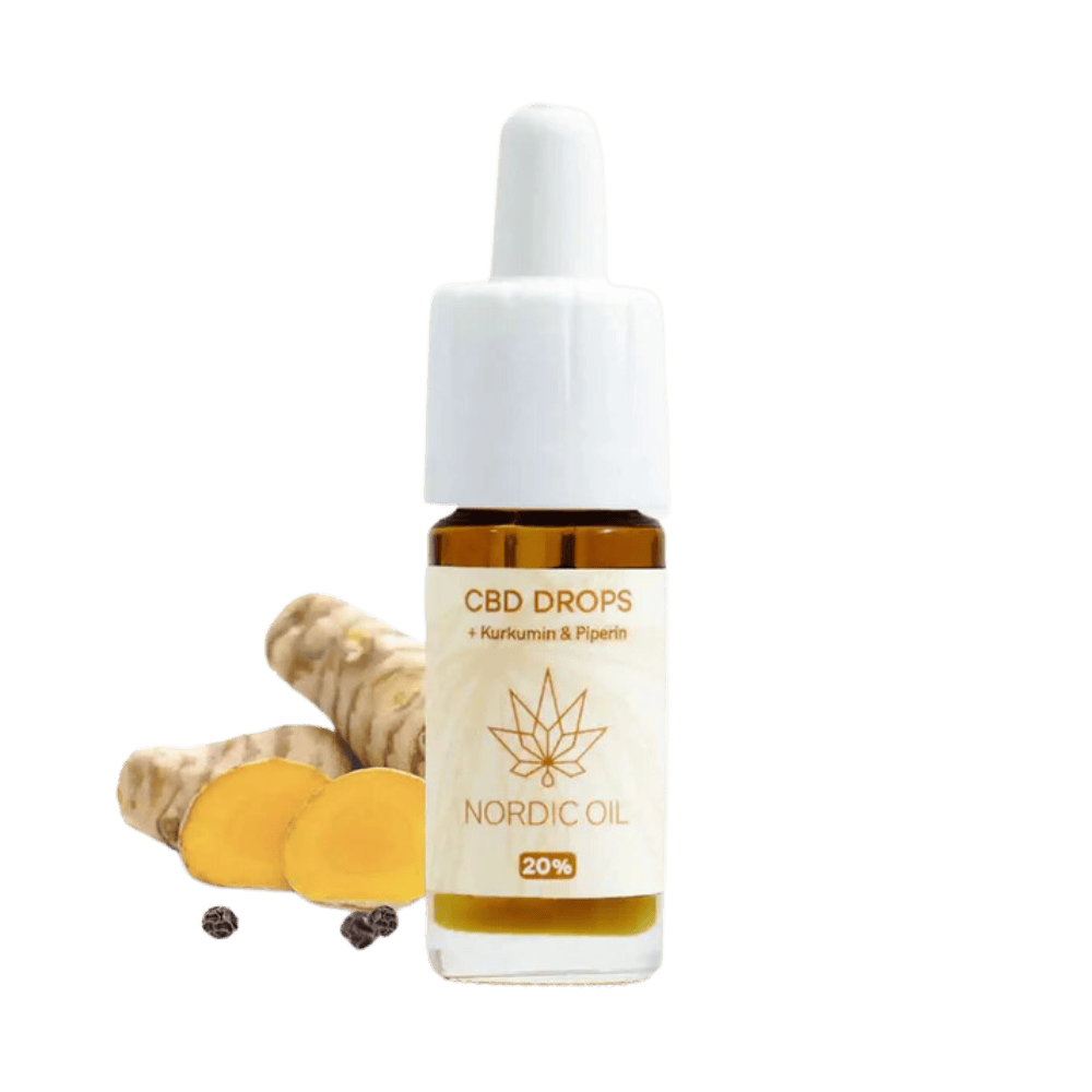 Kurkumin CBD Öl 20% - Nordic Oil
