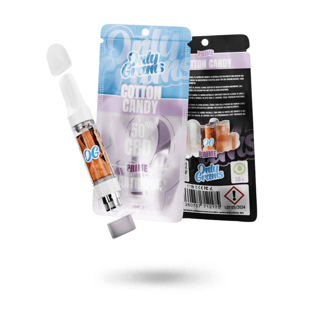 CBD Kartusche Cotton Candy - Only Grams