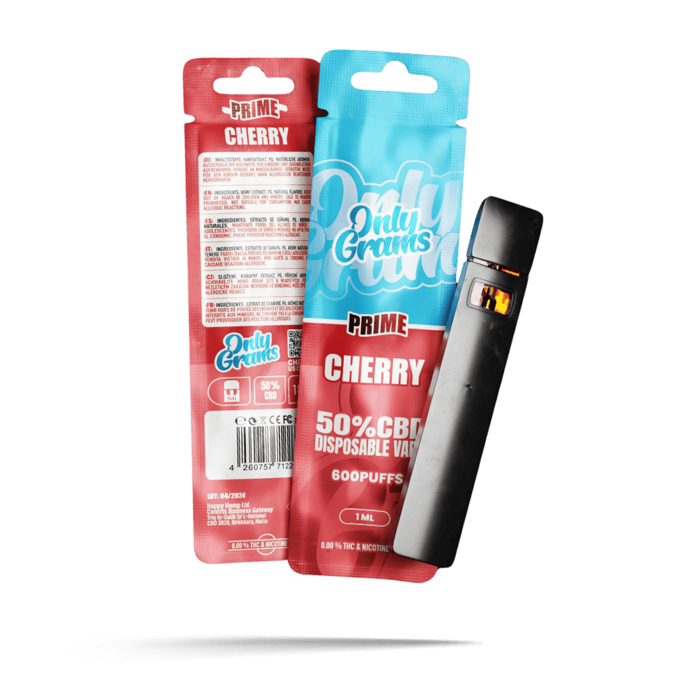 CBD Vape Pen Cherry - Only Grams
