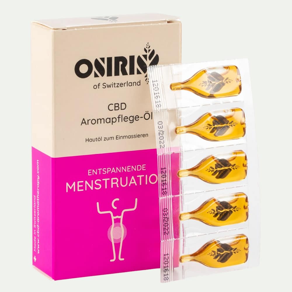 CBD Aromapflegeöl Menstruation - - Osiris