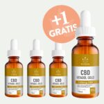 Gold CBD Öl 10% - 3+1 Spar-Angebot - Vitadol