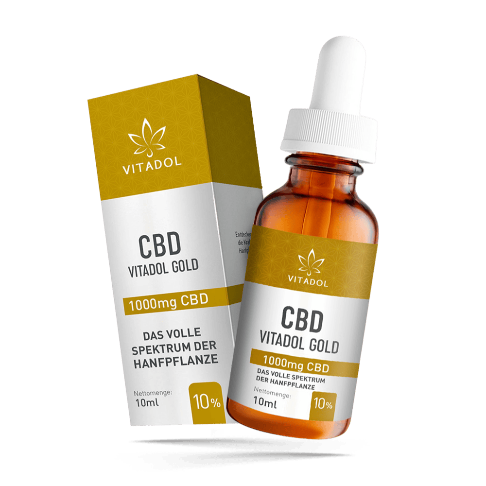 Gold CBD Öl 10% - Vitadol