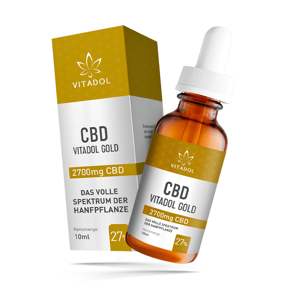 Gold CBD Öl 27% - Vitadol