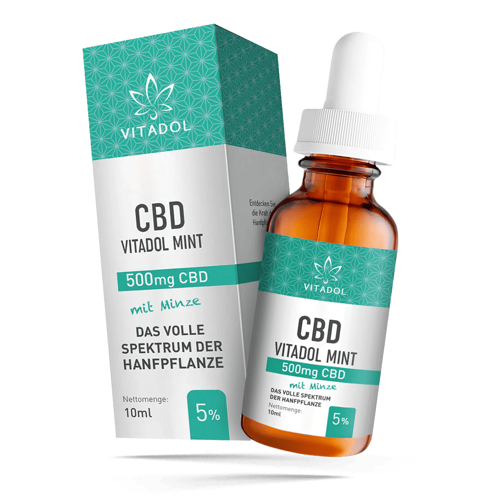 Mint CBD Öl 5% - Vitadol