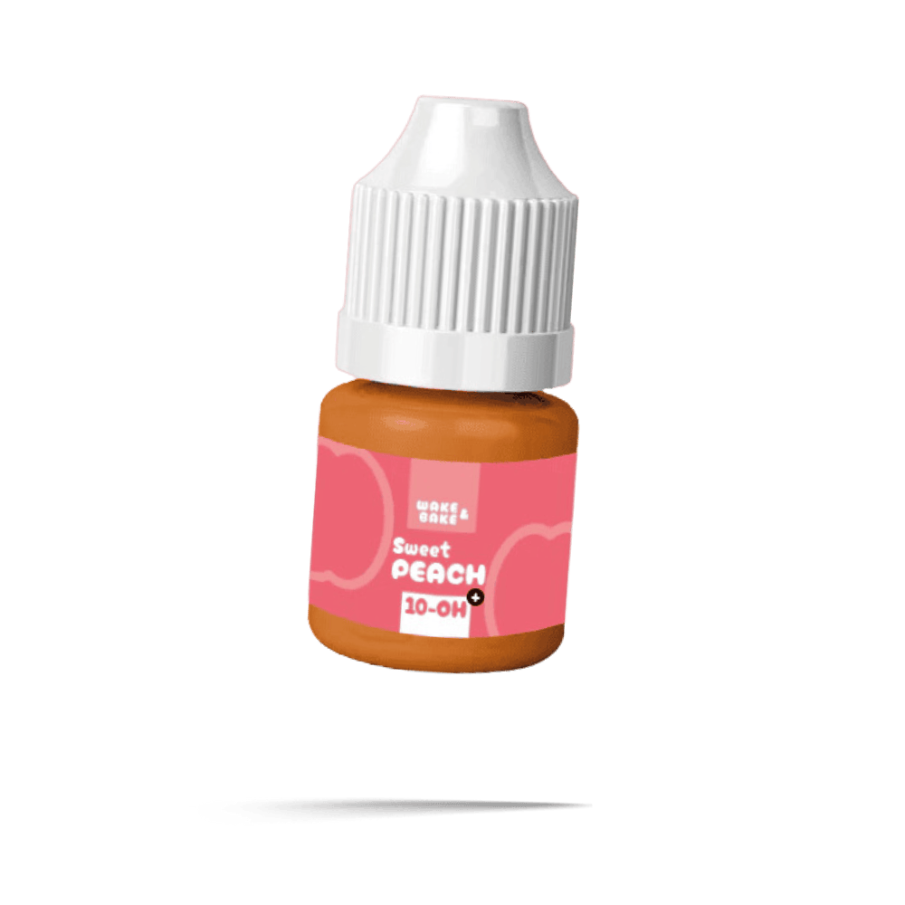 10-OH+ Liquid Sweet Peach – Wake and Bake