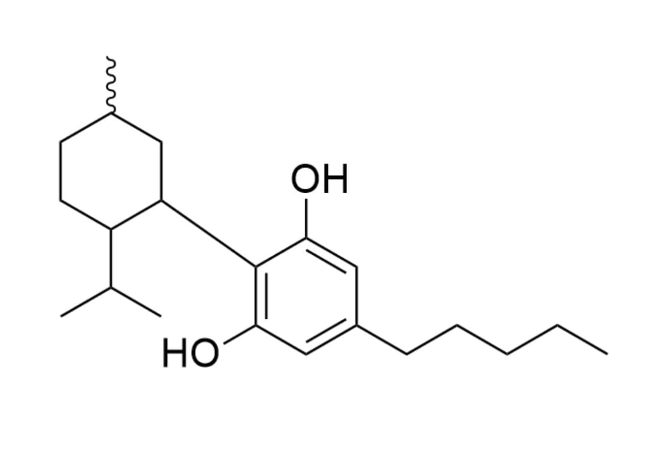 H4CBD Strukturformel