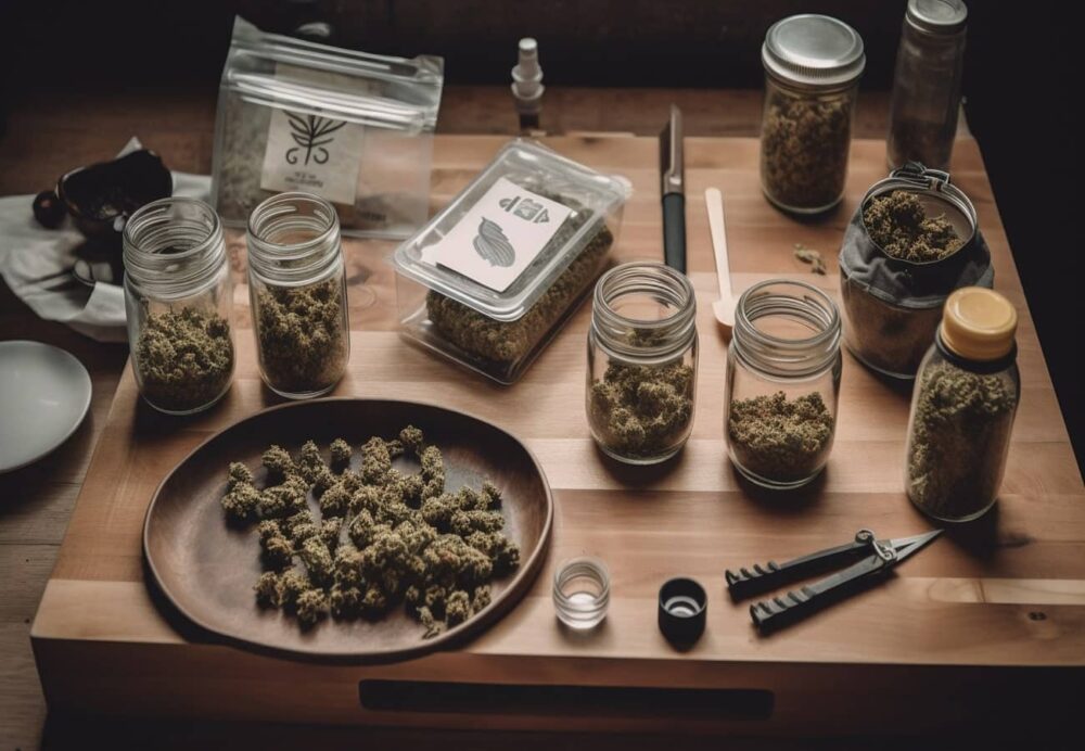 Cannabis Aufbewahrung