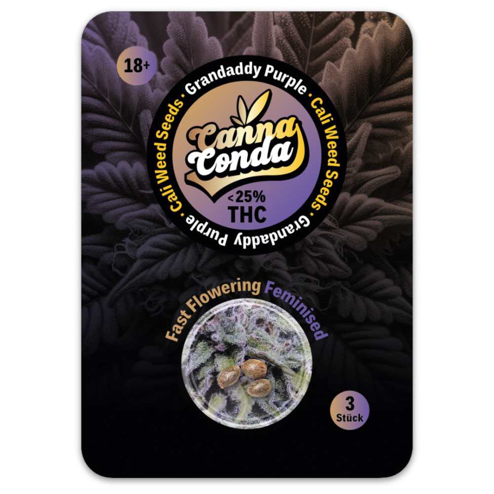 Grandaddy Purple Fast Feminised Cali Seeds - Cannaconda