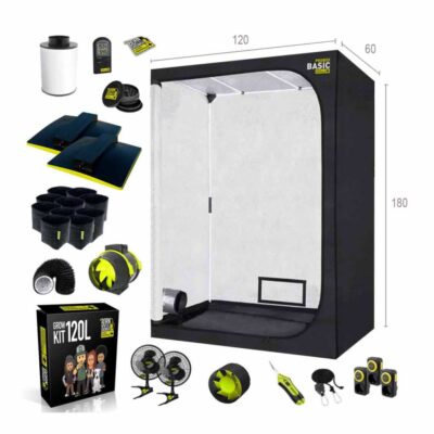 Growbox Set Basic 120L von Garden Highpro - Cannaconda