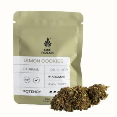 Nine Realms Lemon Cookies 10-OH-HHC Blüten