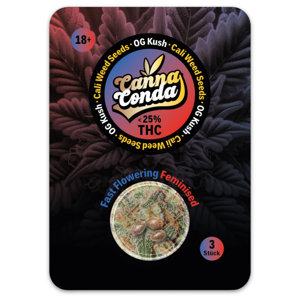 OG Kush Fast Feminised Cali Seeds - Cannaconda